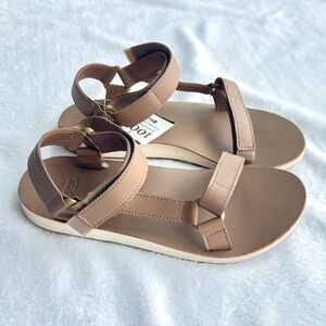 Teva Leather Sandals - Women's, size 10, color Caribou (Brown)